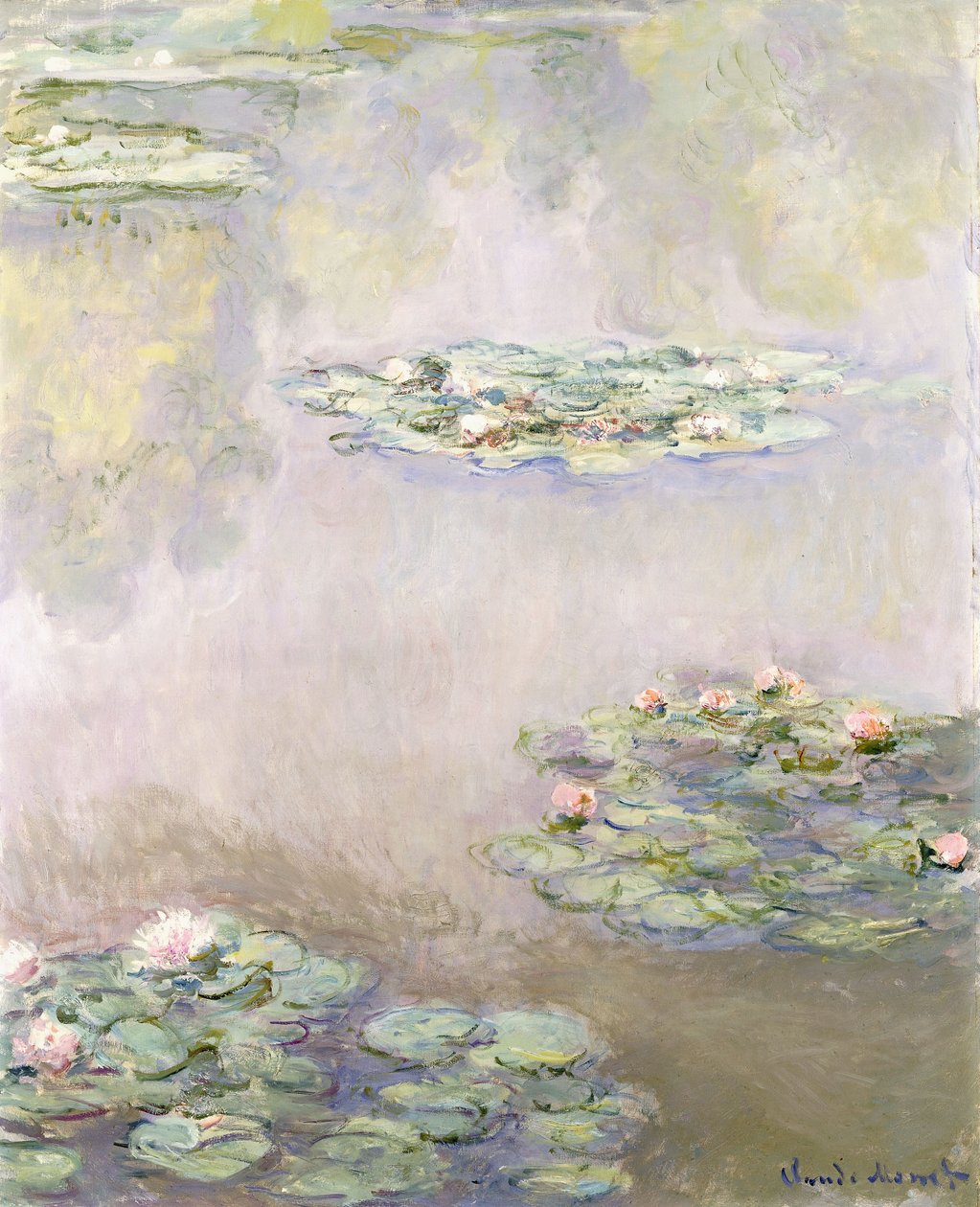 Nympheas, 1908 alkotó: Claude Monet