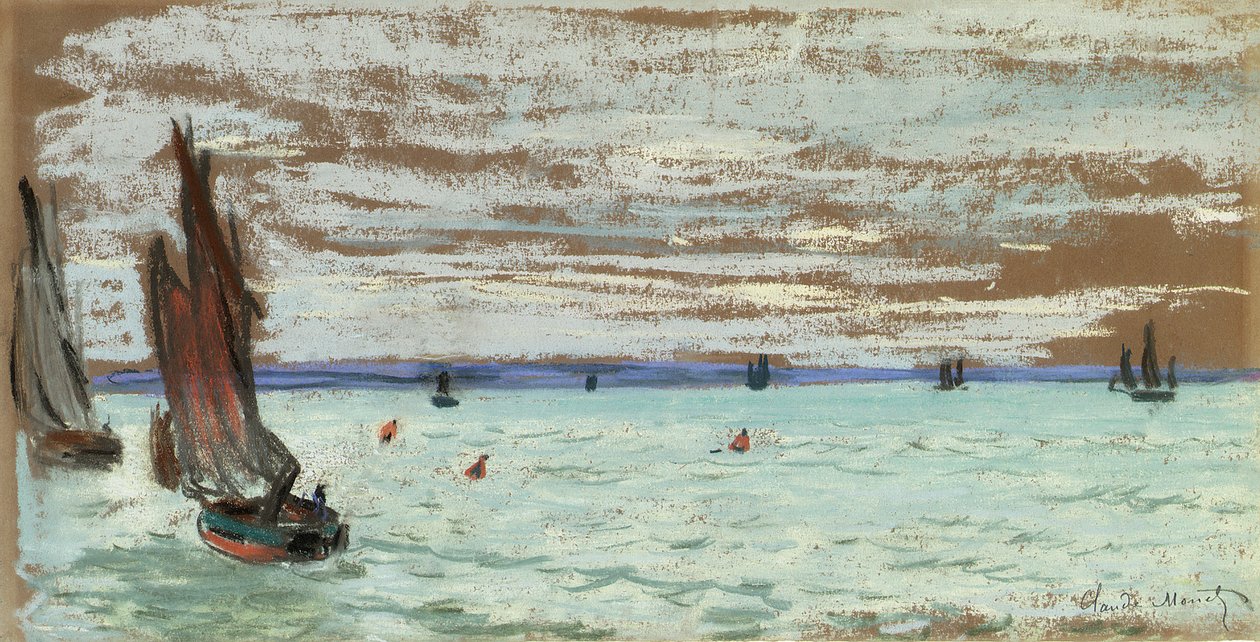 Opensea, 1866 körül alkotó: Claude Monet
