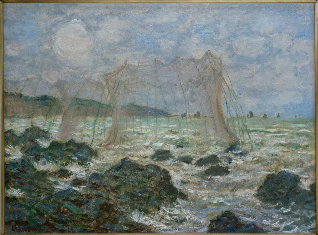 Pourville horgászpark alkotó: Claude Monet