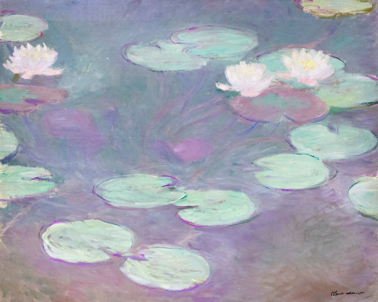 Rózsaszín tavirózsa, Claude Monet alkotó: Claude Monet