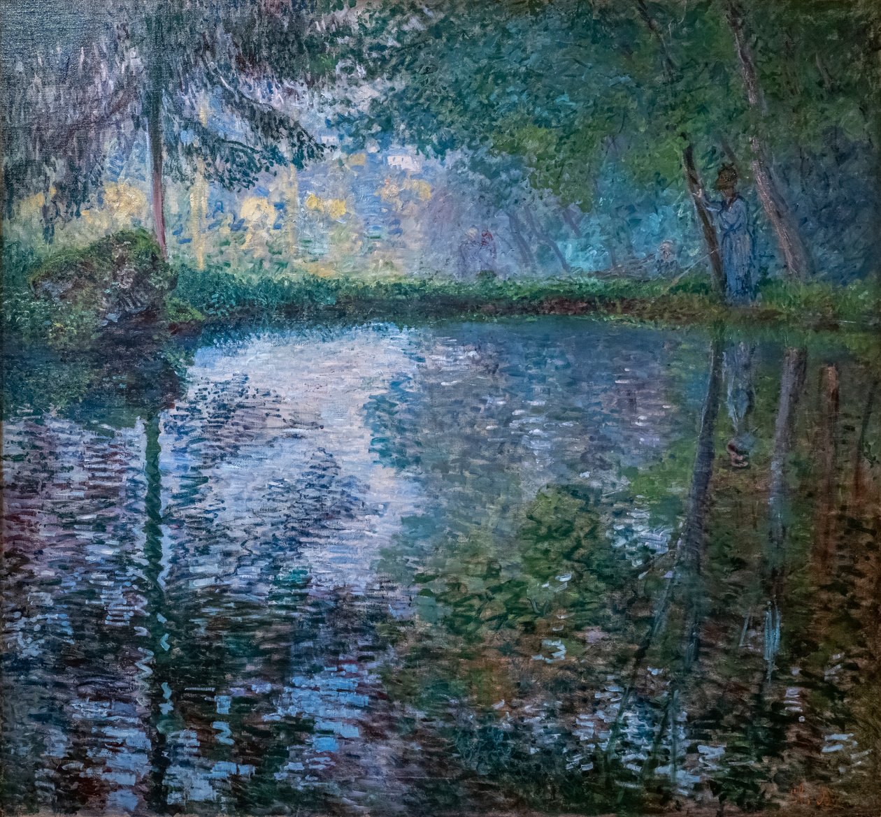 Tó Montgeronnál alkotó: Claude Monet