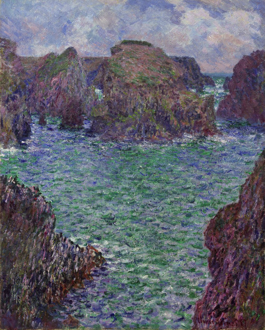 Port-Goulphar, Belle-Ile, 1887 alkotó: Claude Monet