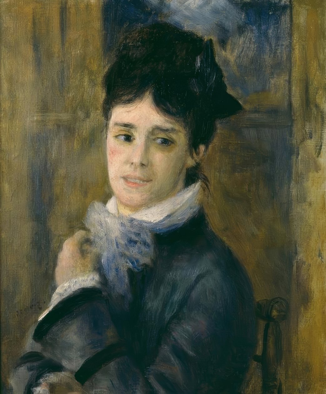 Madame Claude Monet portréja alkotó: Claude Monet