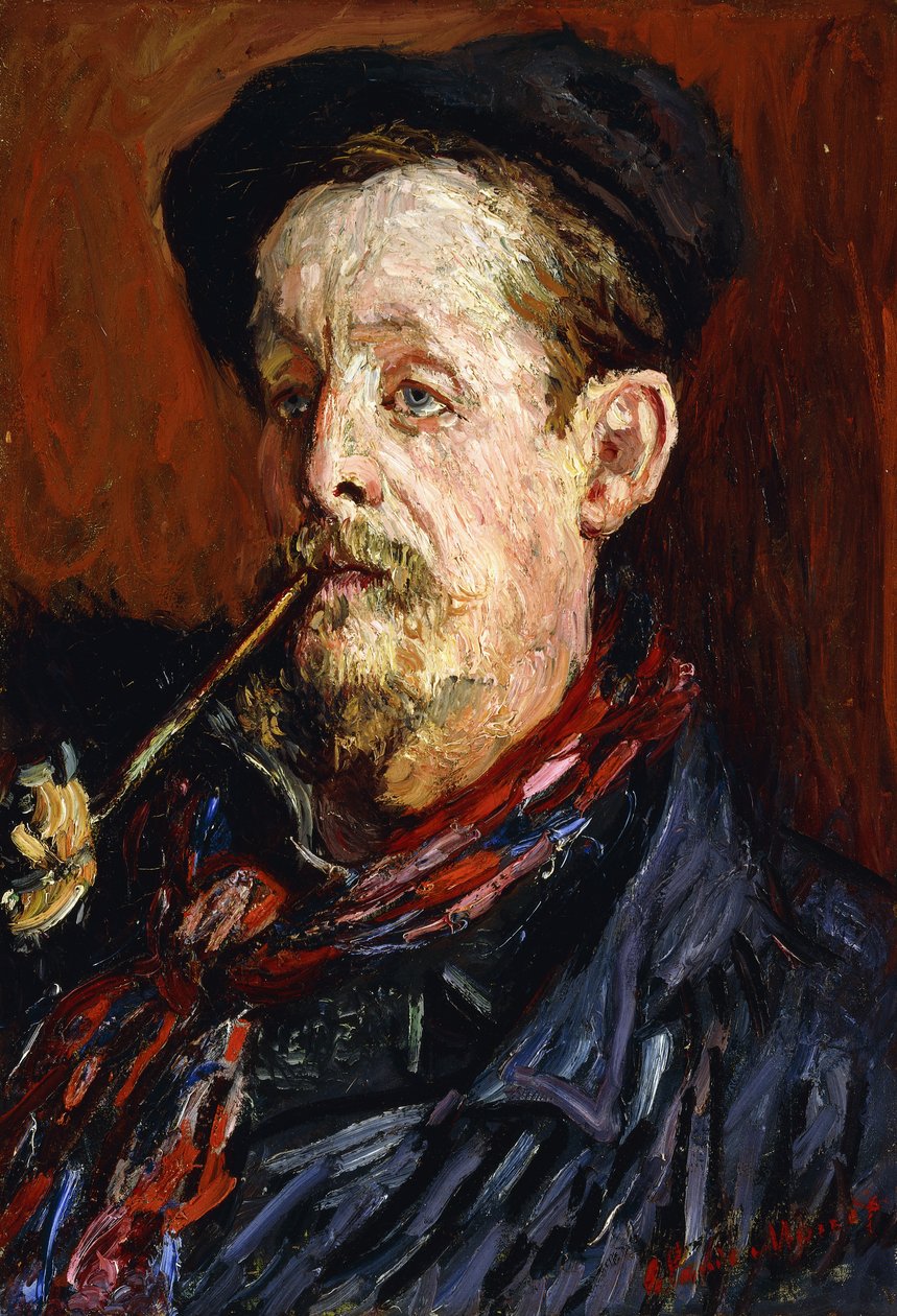 Leon Peltier portréja, 1879 alkotó: Claude Monet