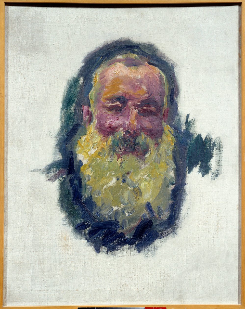 A művész portréja alkotó: Claude Monet