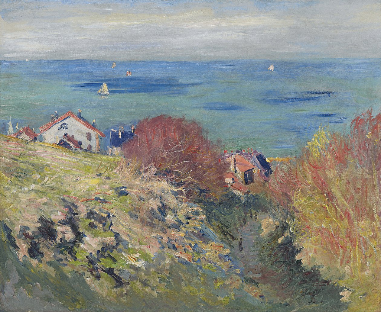 Pourville, 1882 alkotó: Claude Monet