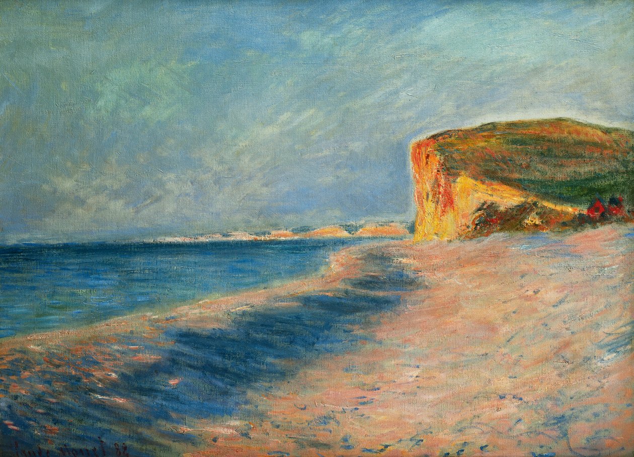 Pourville Dieppe közelében; Pourville Dieppe mellett, 1882 alkotó: Claude Monet