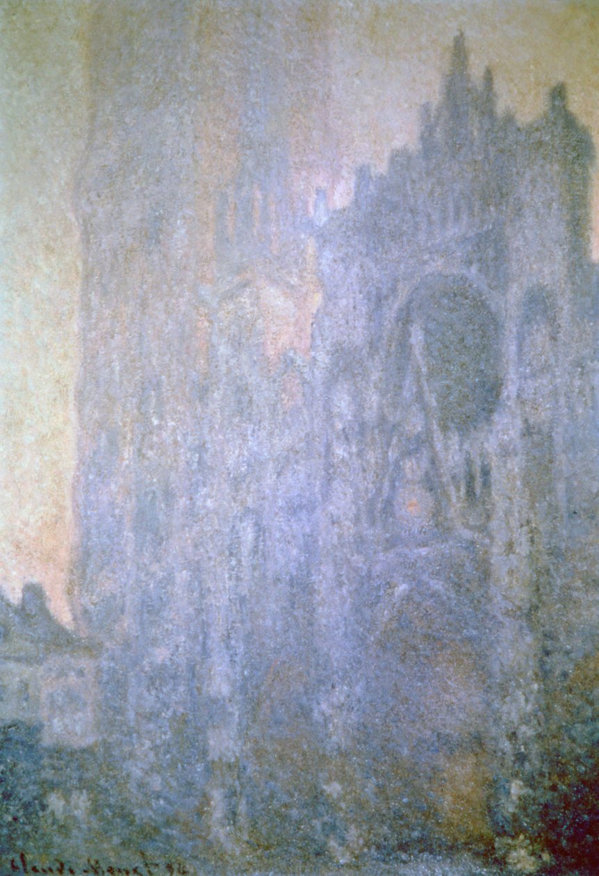 Rouen-i katedrális, kora reggeli fény, 1894 alkotó: Claude Monet