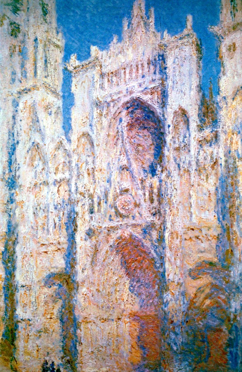 Rouen-i katedrális, Harmónia kékben és aranyban, 1894 alkotó: Claude Monet
