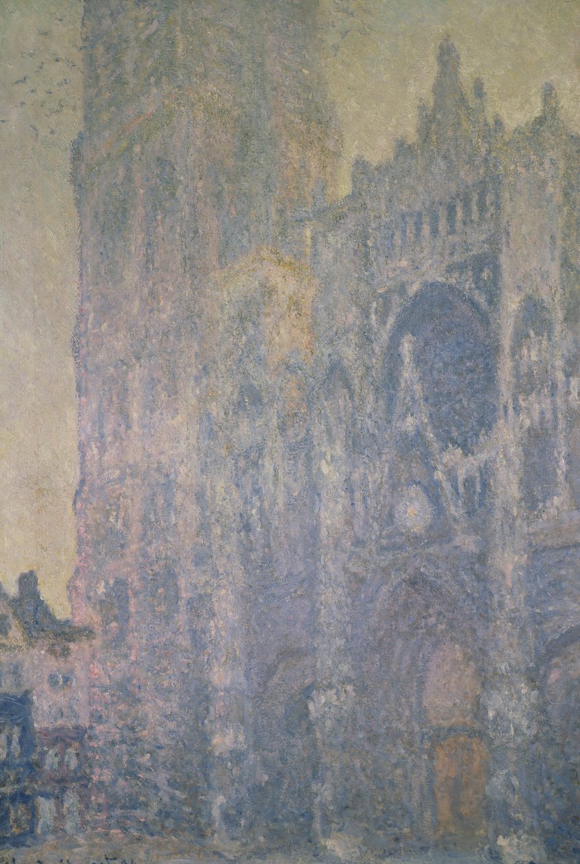 Rouen-i katedrális, Harmónia fehérben, Reggeli fény, 1894 alkotó: Claude Monet