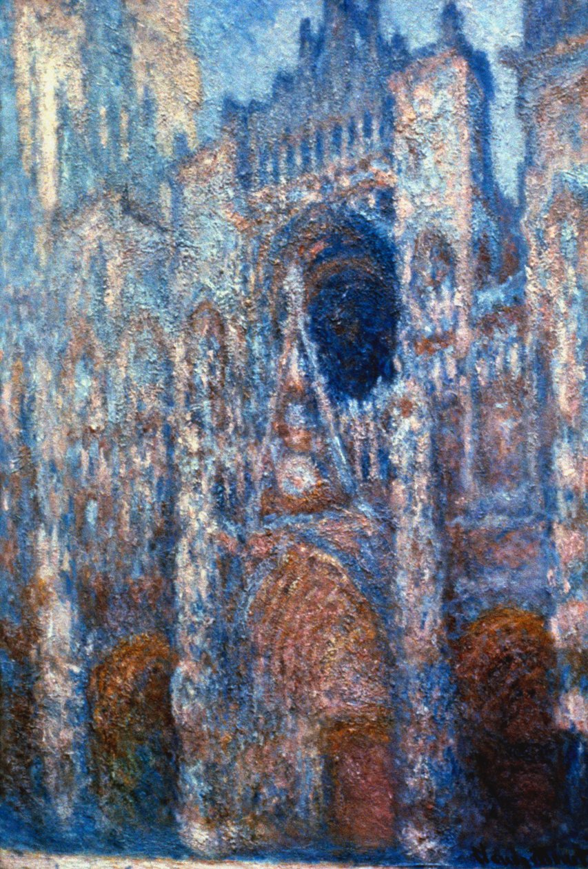 Rouen-i katedrális, napfény, 1894 alkotó: Claude Monet