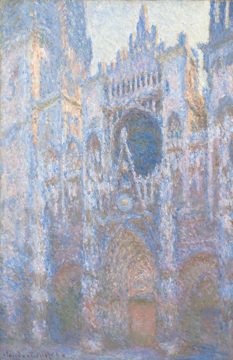 Rouen-i katedrális, nyugati homlokzat alkotó: Claude Monet