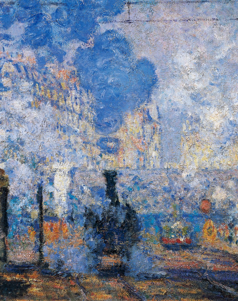 Saint Lazare pályaudvar, Claude Monet alkotó: Claude Monet