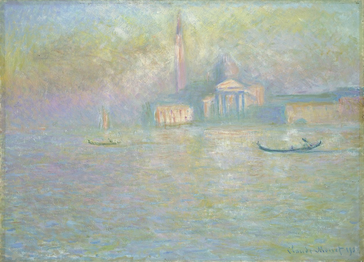 San Giorgio Maggiore, Velence alkotó: Claude Monet