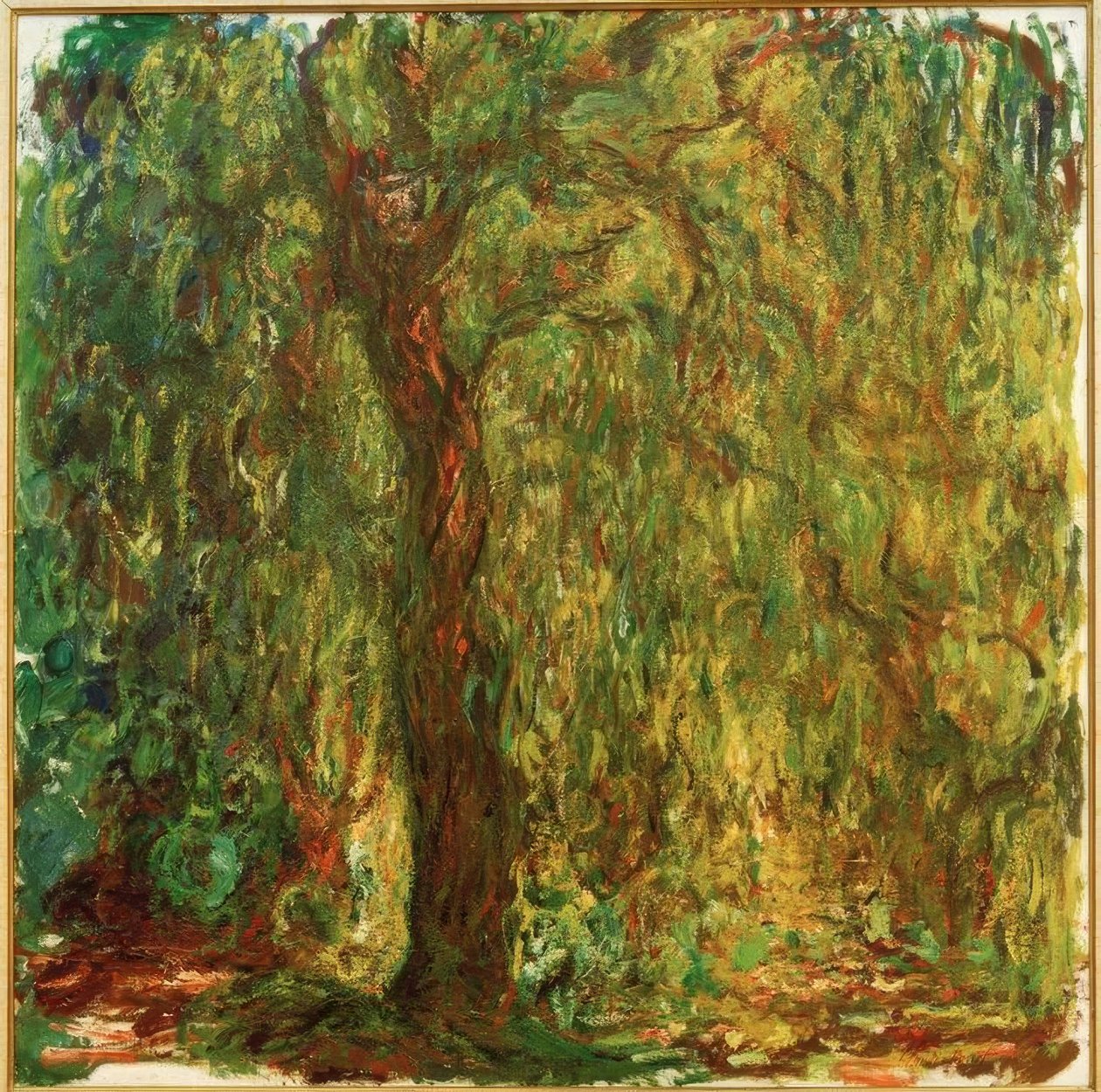 Szomorúfűz alkotó: Claude Monet