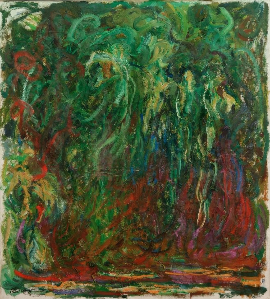 Szomorúfűz alkotó: Claude Monet