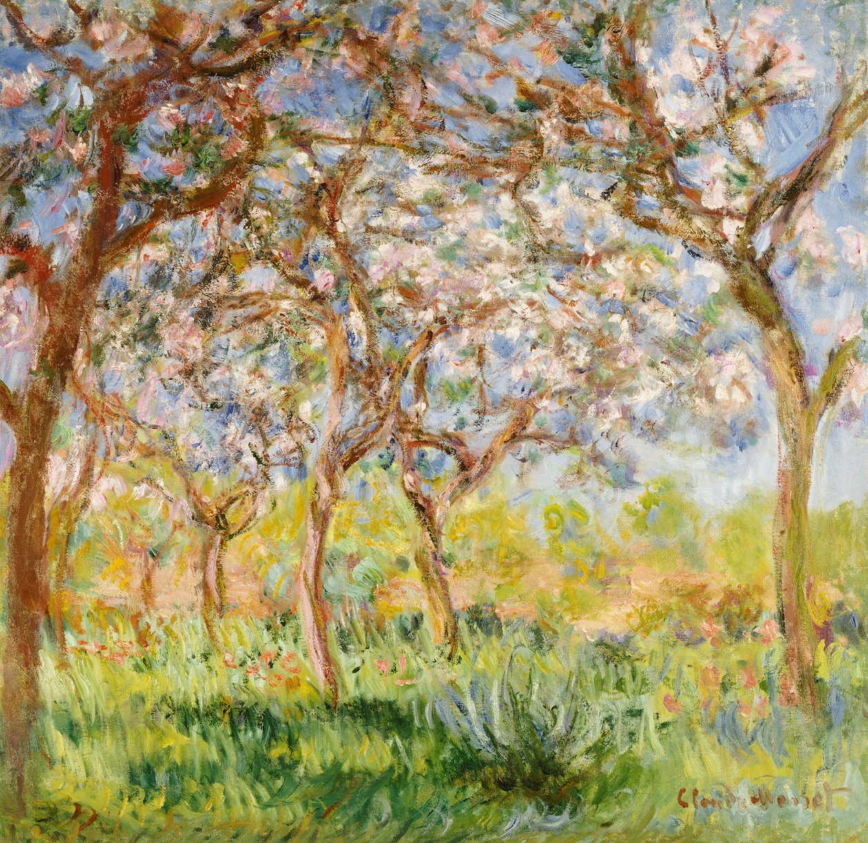 Tavasz Givernyben alkotó: Claude Monet