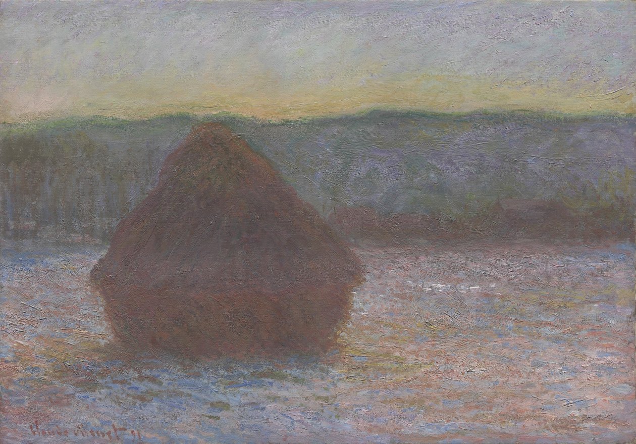 Búza halom alkotó: Claude Monet