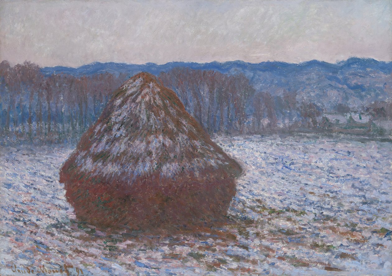 Búzahalom, 189091. alkotó: Claude Monet