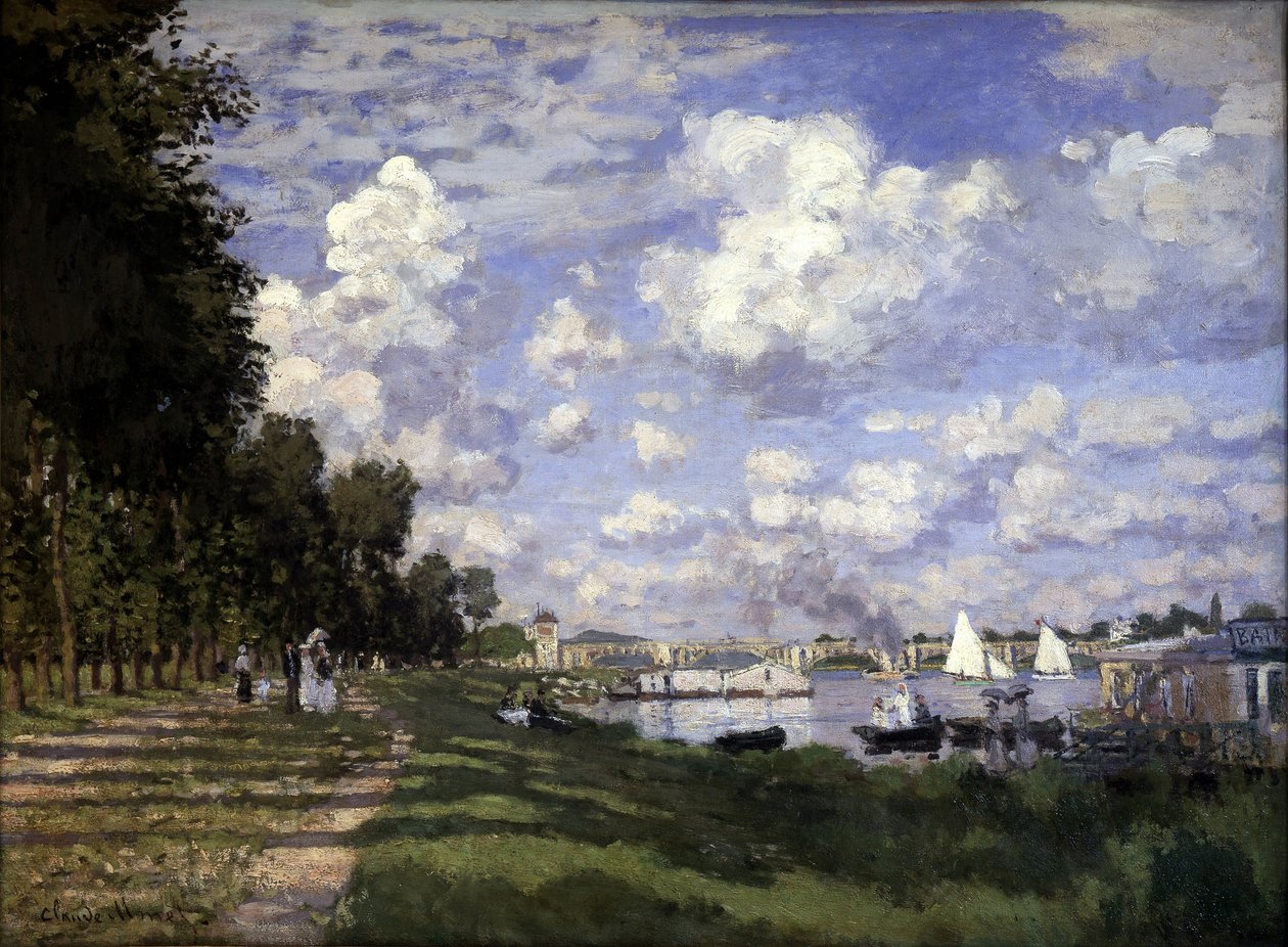 Az Argenteuil-medence – Claude Monettól alkotó: Claude Monet