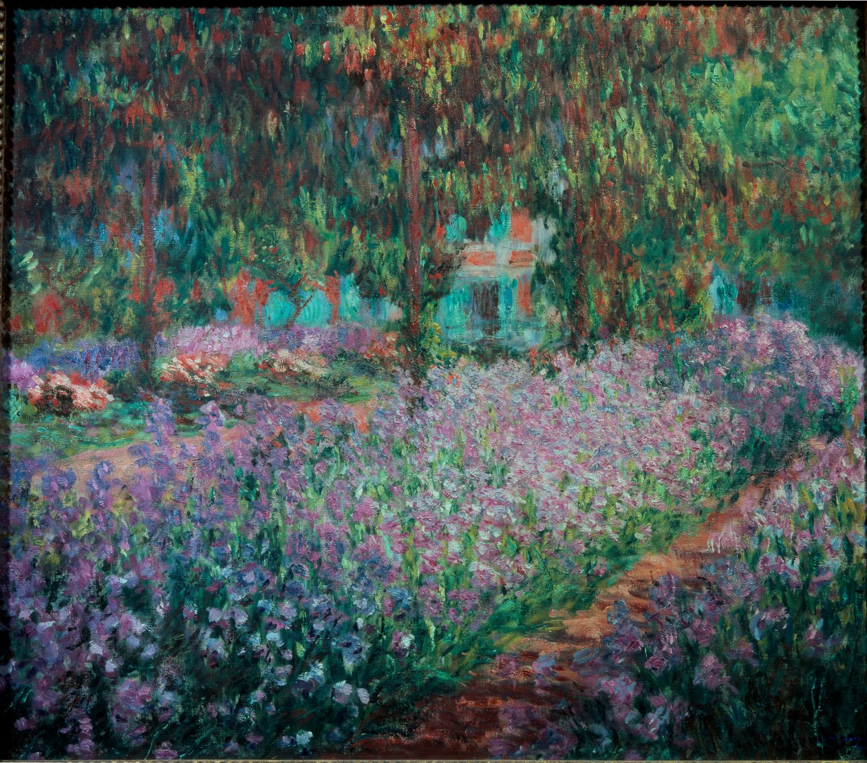 A művész kertje Givernyben alkotó: Claude Monet