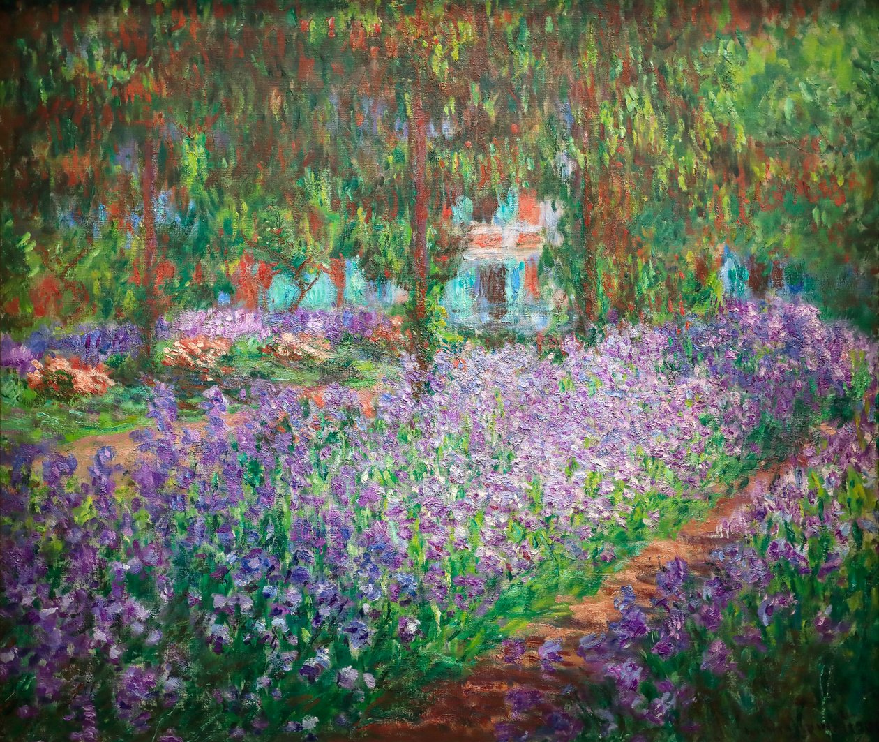 A művész kertje Givernyben alkotó: Claude Monet
