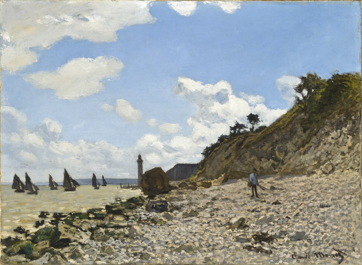 A Honfleuri tengerpart, 1864-1866 alkotó: Claude Monet