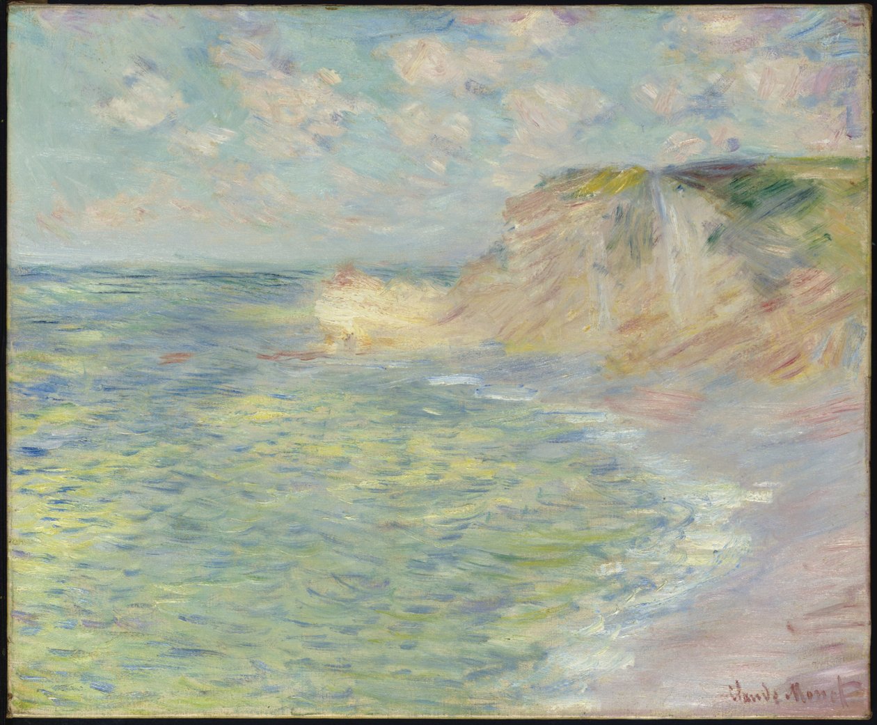 A fenti szikla, 1885 alkotó: Claude Monet