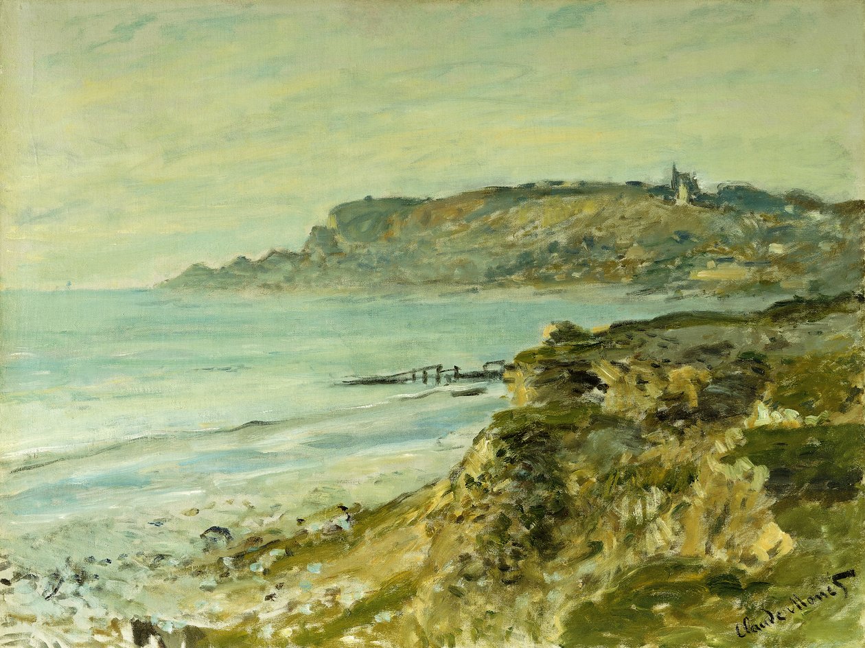 A Sainte-Adresse-i sziklák; A Cliff of Saint Address, 1873 alkotó: Claude Monet