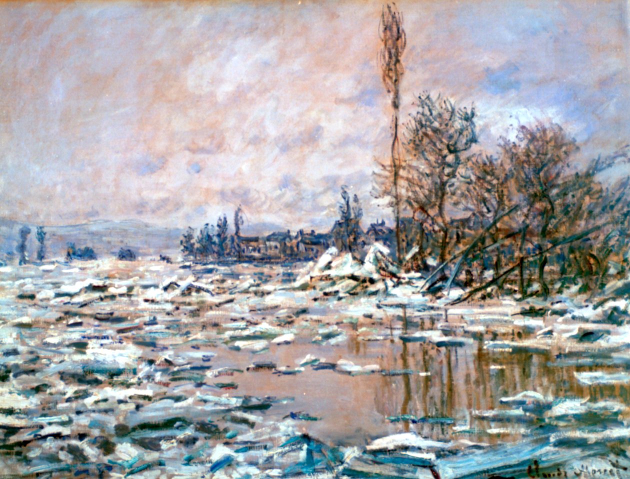The Defrost, c 20. század eleje alkotó: Claude Monet