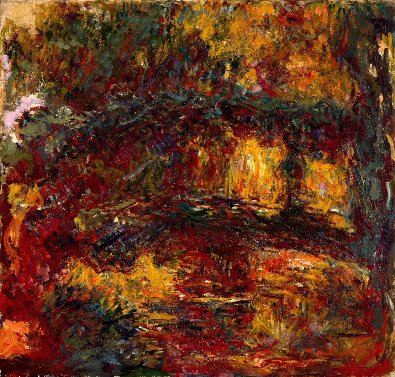 A Japán híd, 1923 alkotó: Claude Monet