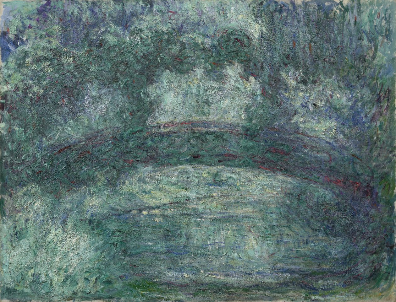 A japán híd, 1919-1924 alkotó: Claude Monet