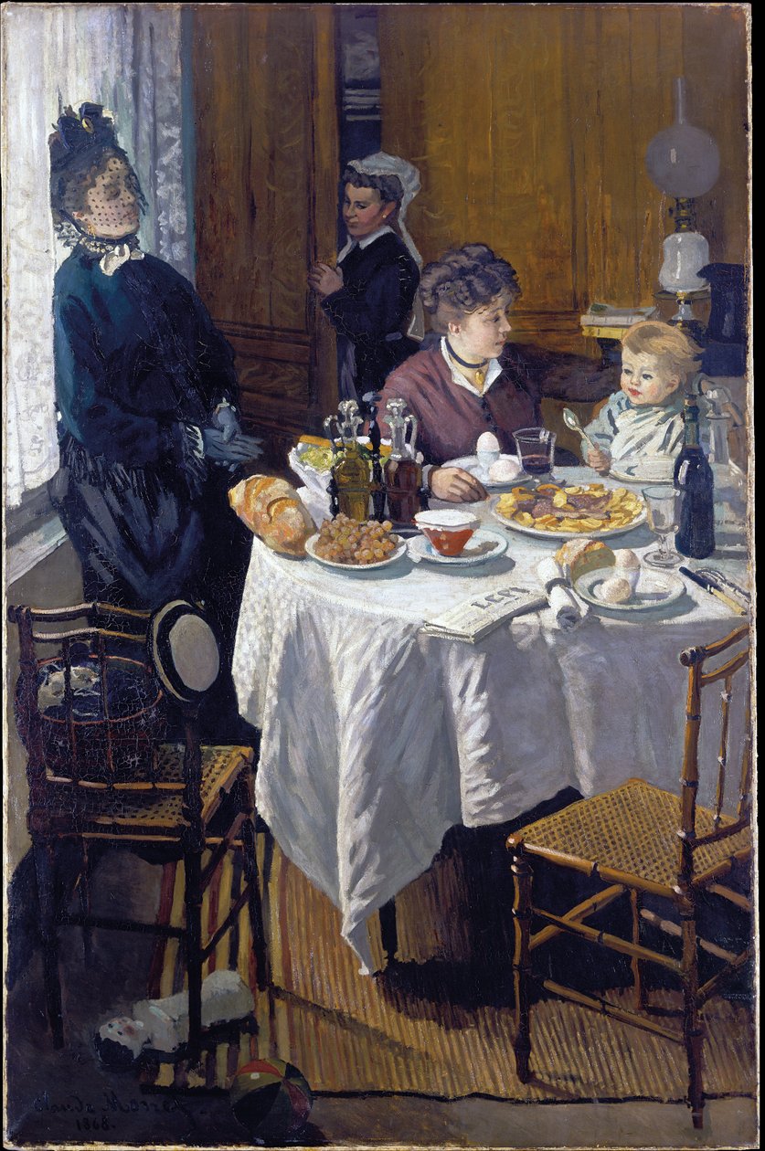 Az ebéd alkotó: Claude Monet