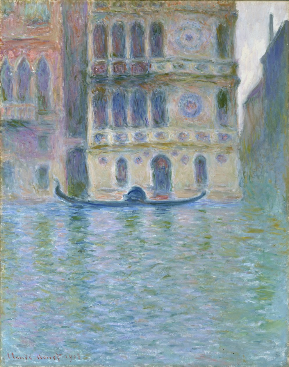 "The Palazzo Dario", 1908 alkotó: Claude Monet