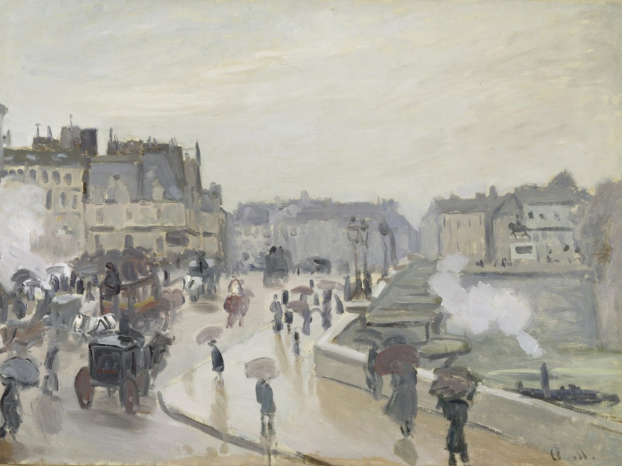 A Pont Neuf alkotó: Claude Monet