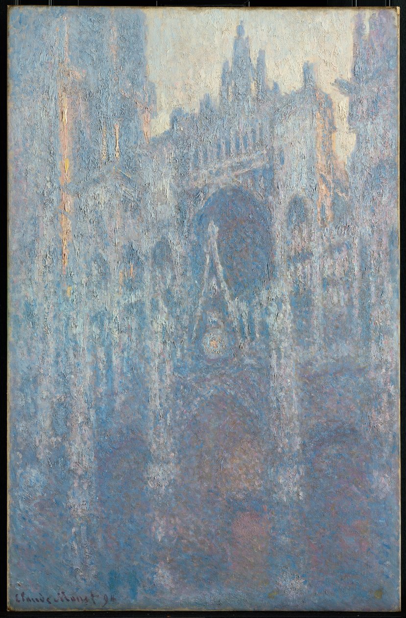 A Roueni székesegyház portálja reggeli fényben alkotó: Claude Monet