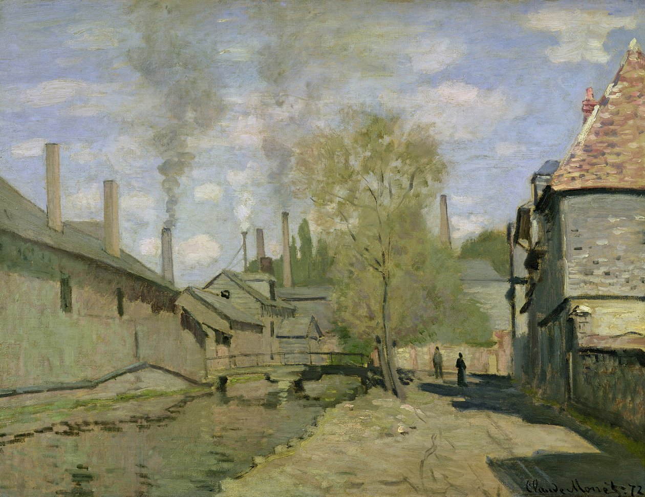 Robec patakja Rouenben alkotó: Claude Monet