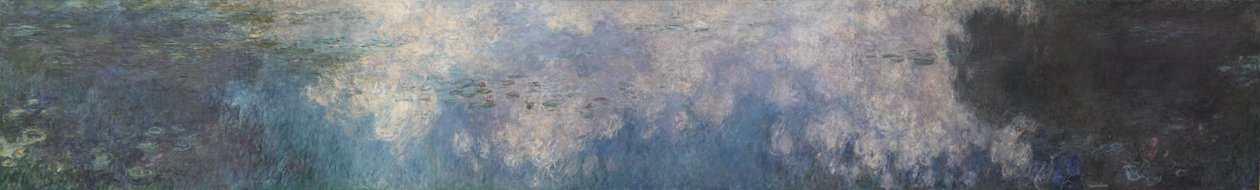 A tavirózsa - A felhők, 1914-1926 alkotó: Claude Monet