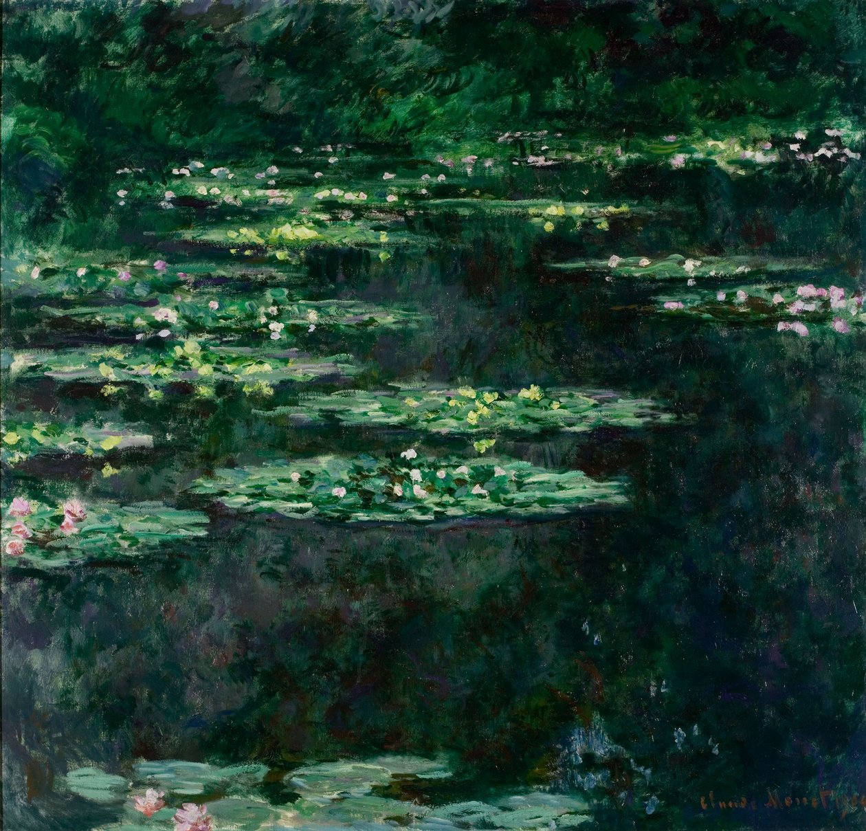 A tavirózsa Les Nymphéas alkotó: Claude Monet