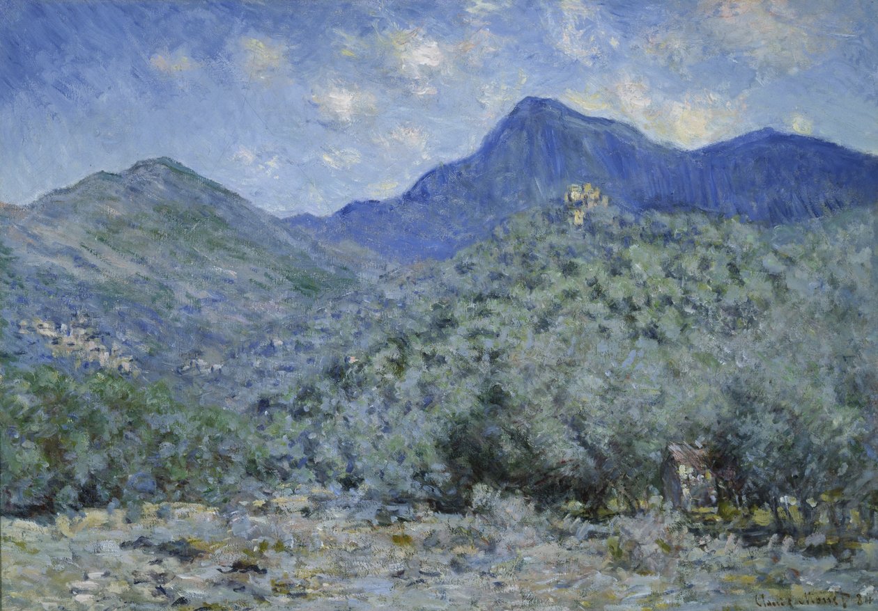Valle Buona, Bordighera közelében alkotó: Claude Monet