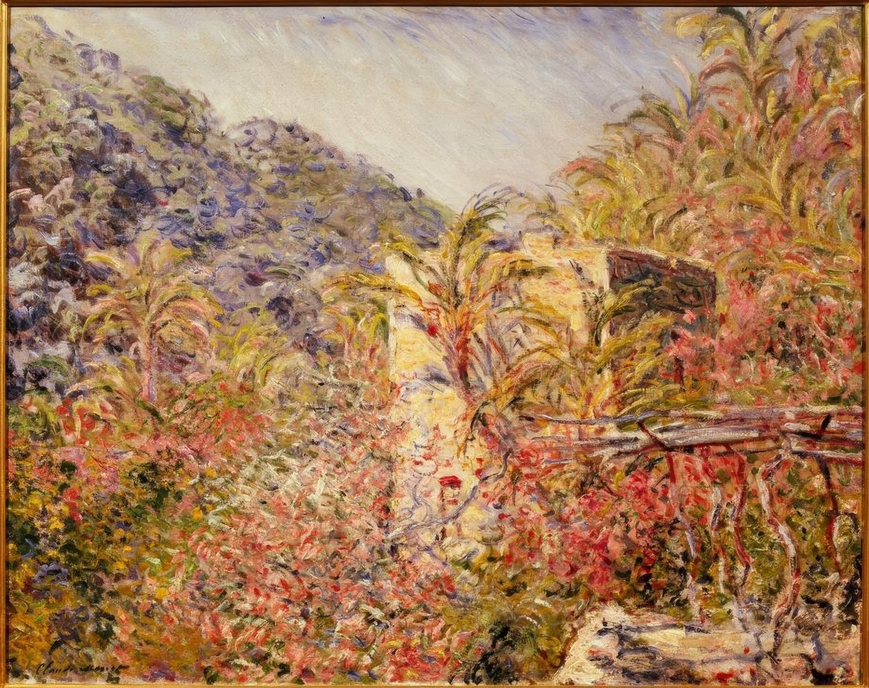 Sasso völgy, nap hatás alkotó: Claude Monet