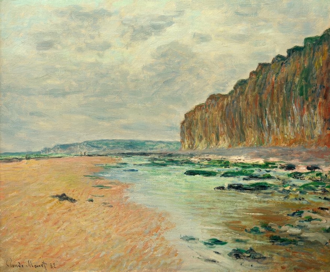 Varengeville, apály alkotó: Claude Monet