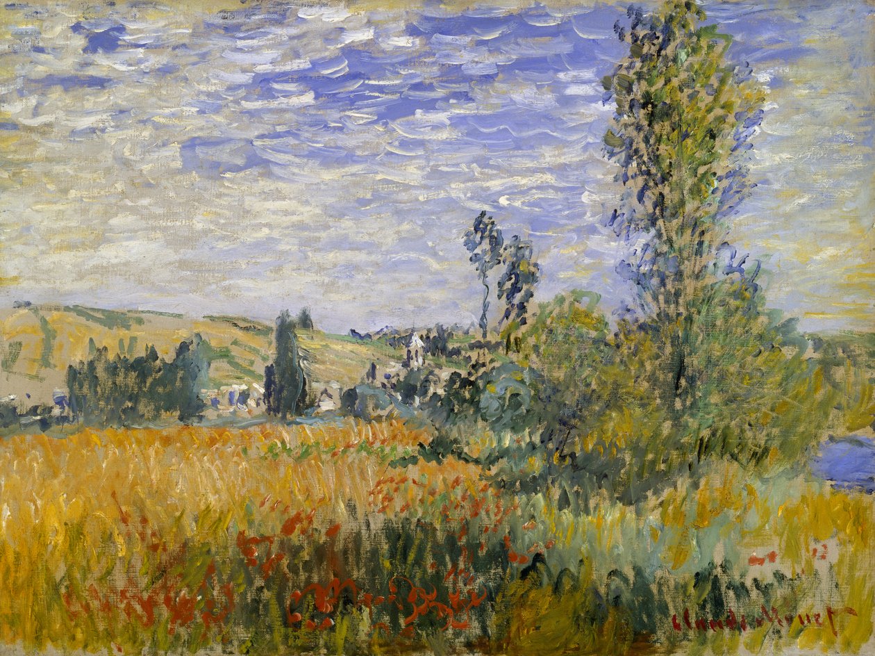 Vetheuil, 1880 körül (olaj, vászon) alkotó: Claude Monet