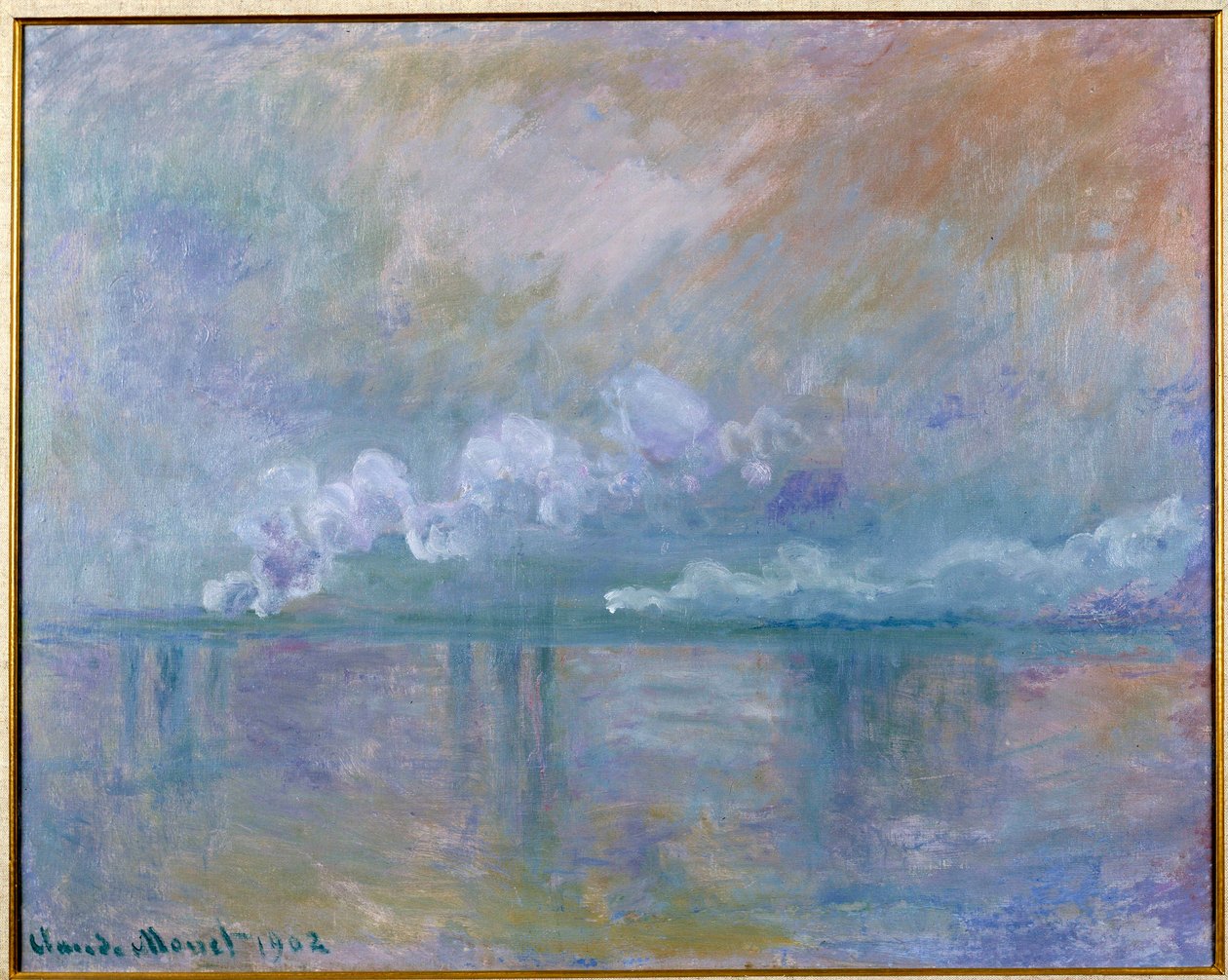 Kilátás a Charing kereszthídra Londonban alkotó: Claude Monet