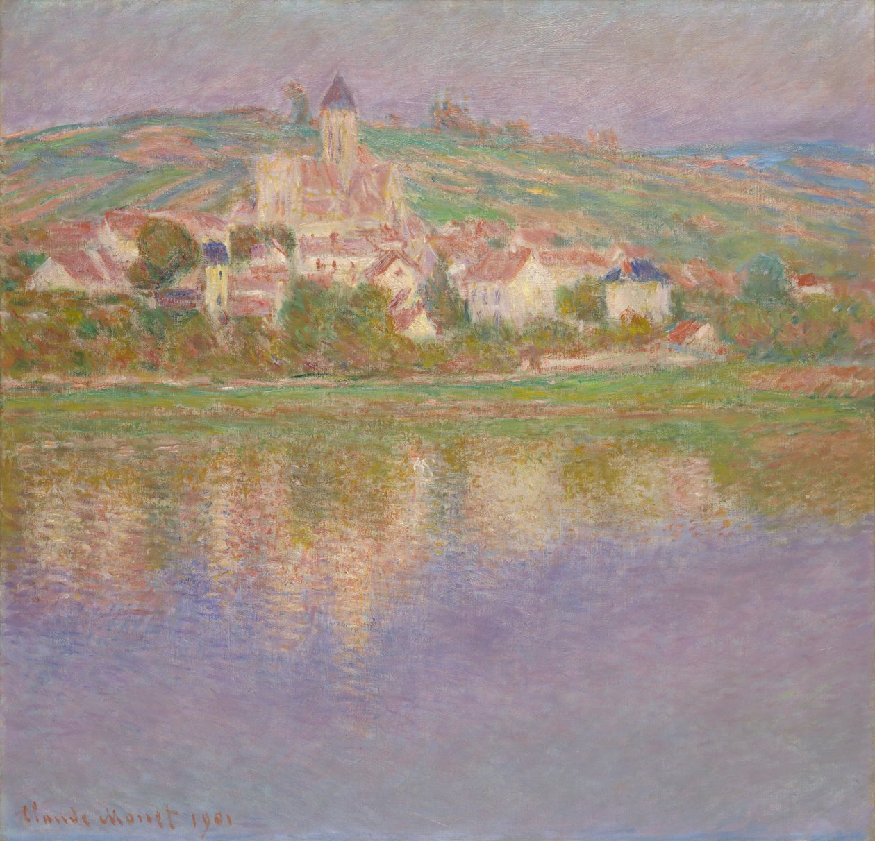 Vétheuil, 1901. alkotó: Claude Monet