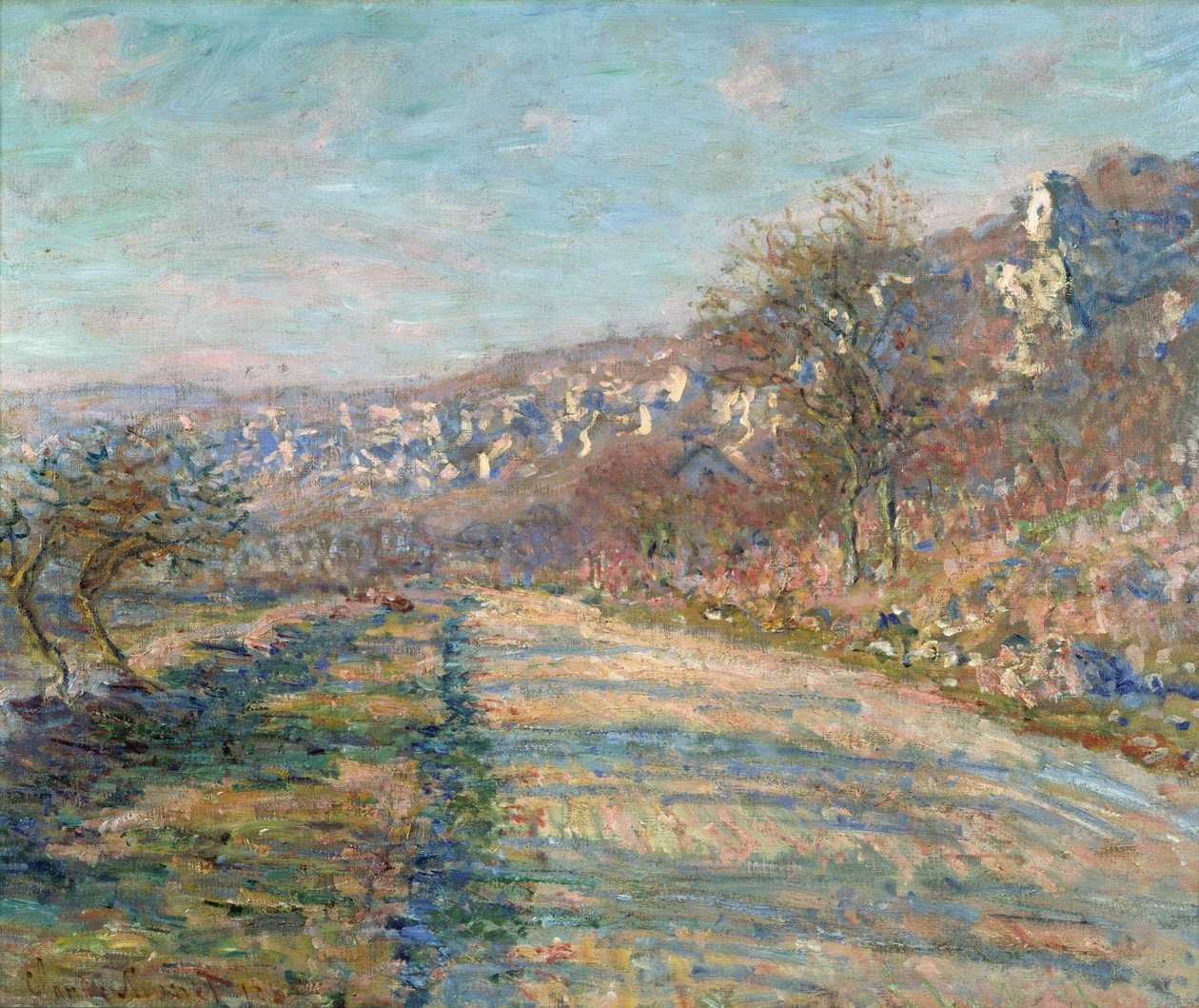 ""Kilátás a La Roche-Guyon útra, Val d
