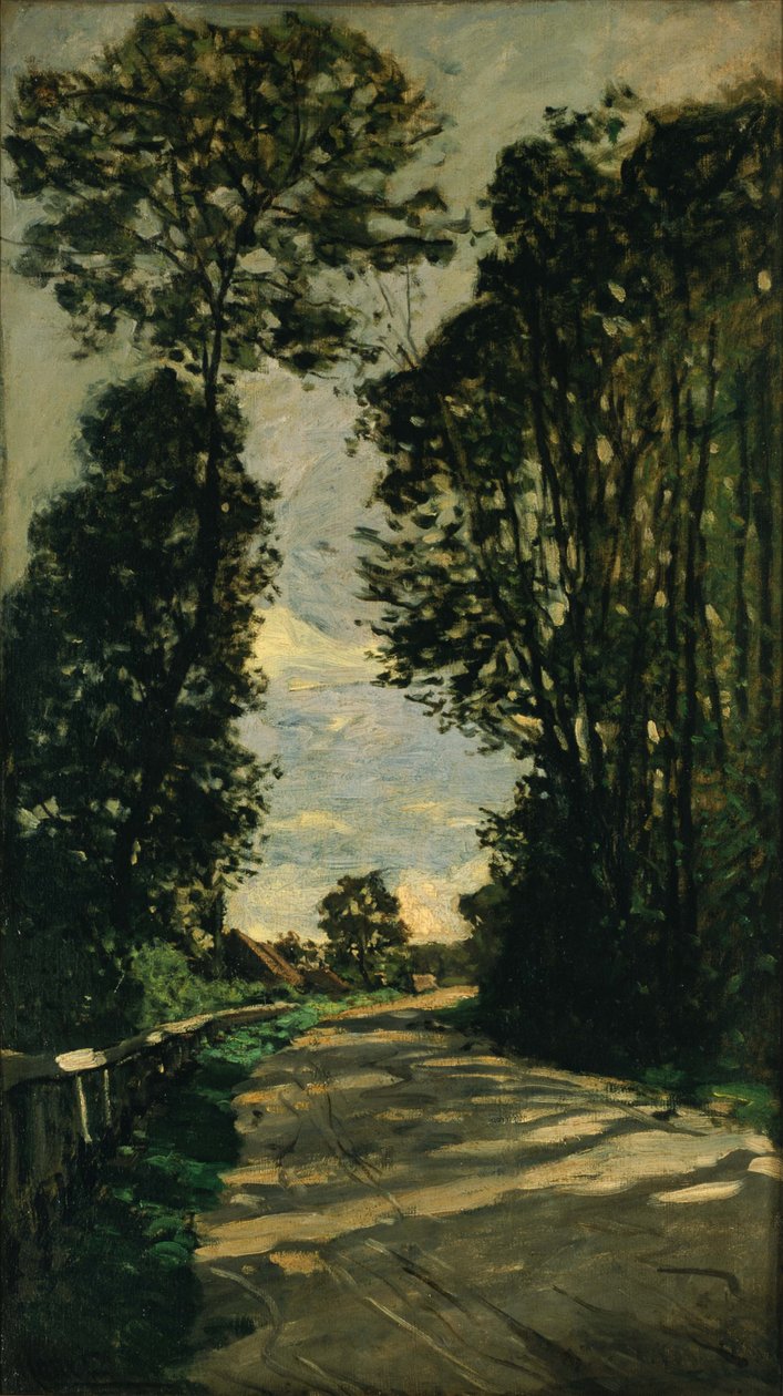 A Saint-Siméon farm sétánya, 1864 alkotó: Claude Monet