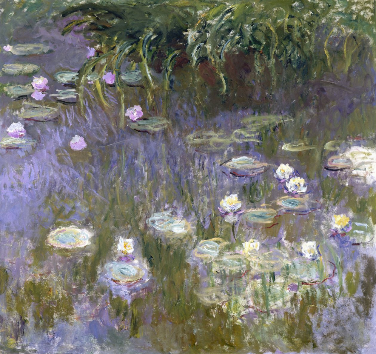 Vízililiomok alkotó: Claude Monet