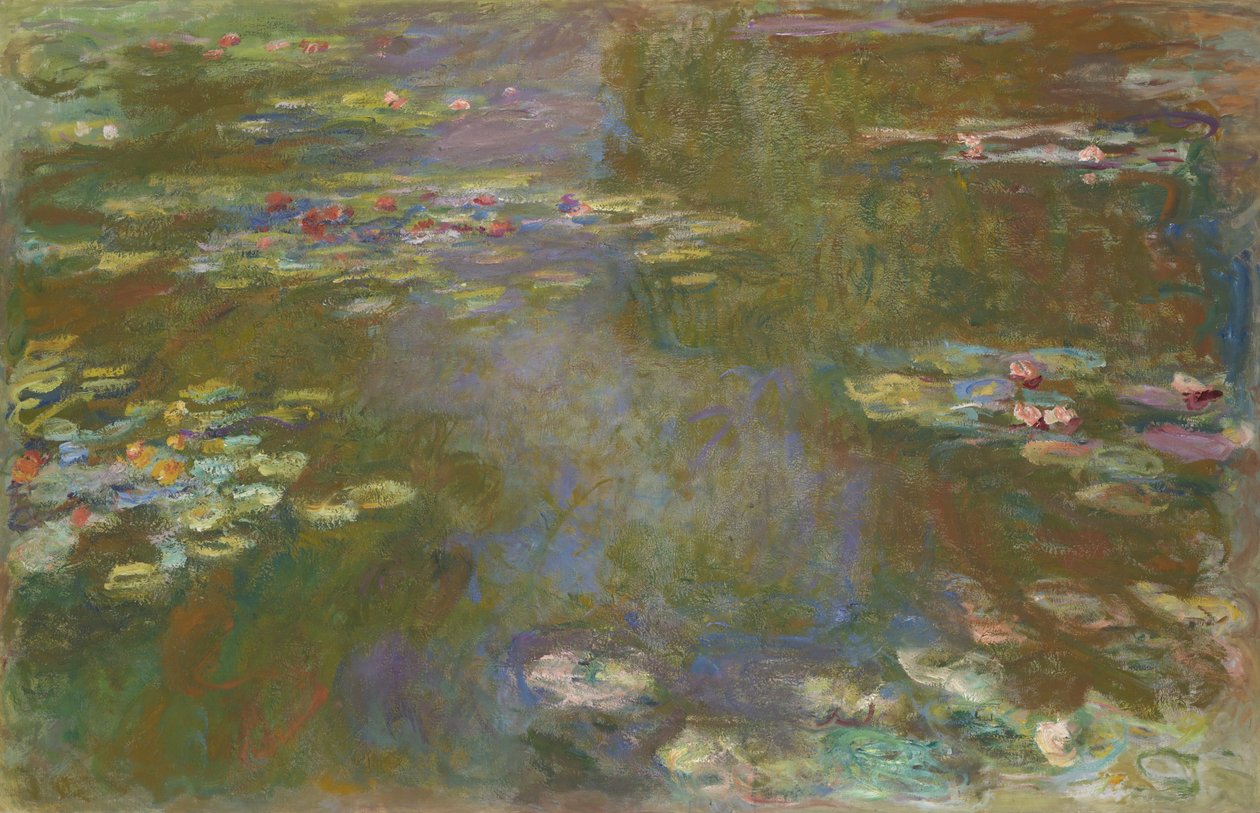 Tavirózsa tó alkotó: Claude Monet