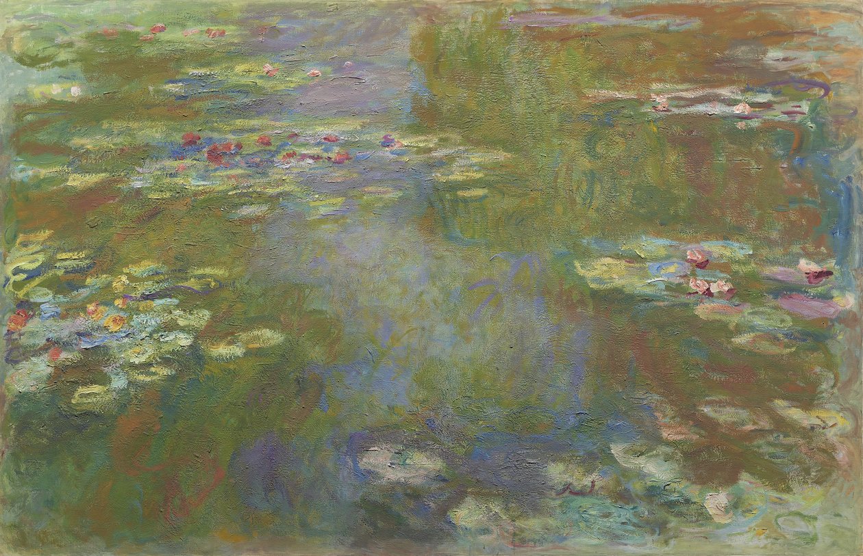 Tavirózsa tavacska, 1917-19 alkotó: Claude Monet